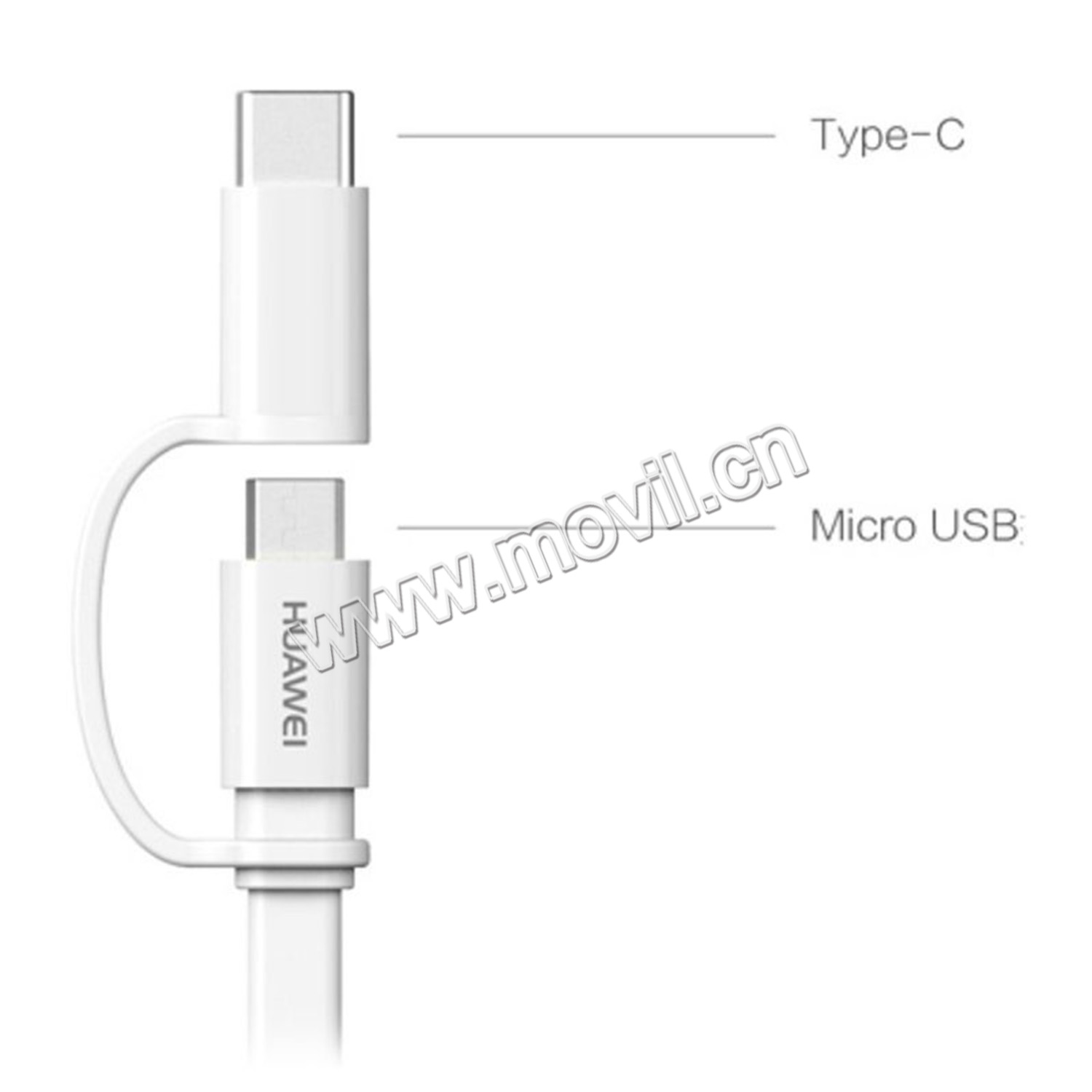 Huawei 2 in 1 Data Cable